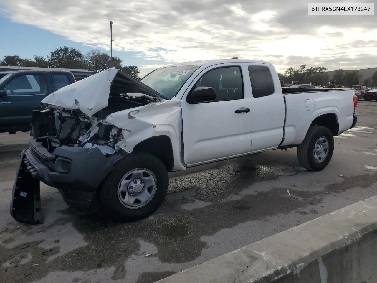 2020 Toyota Tacoma Access Cab VIN: 5TFRX5GN4LX178247 Lot: 79003414