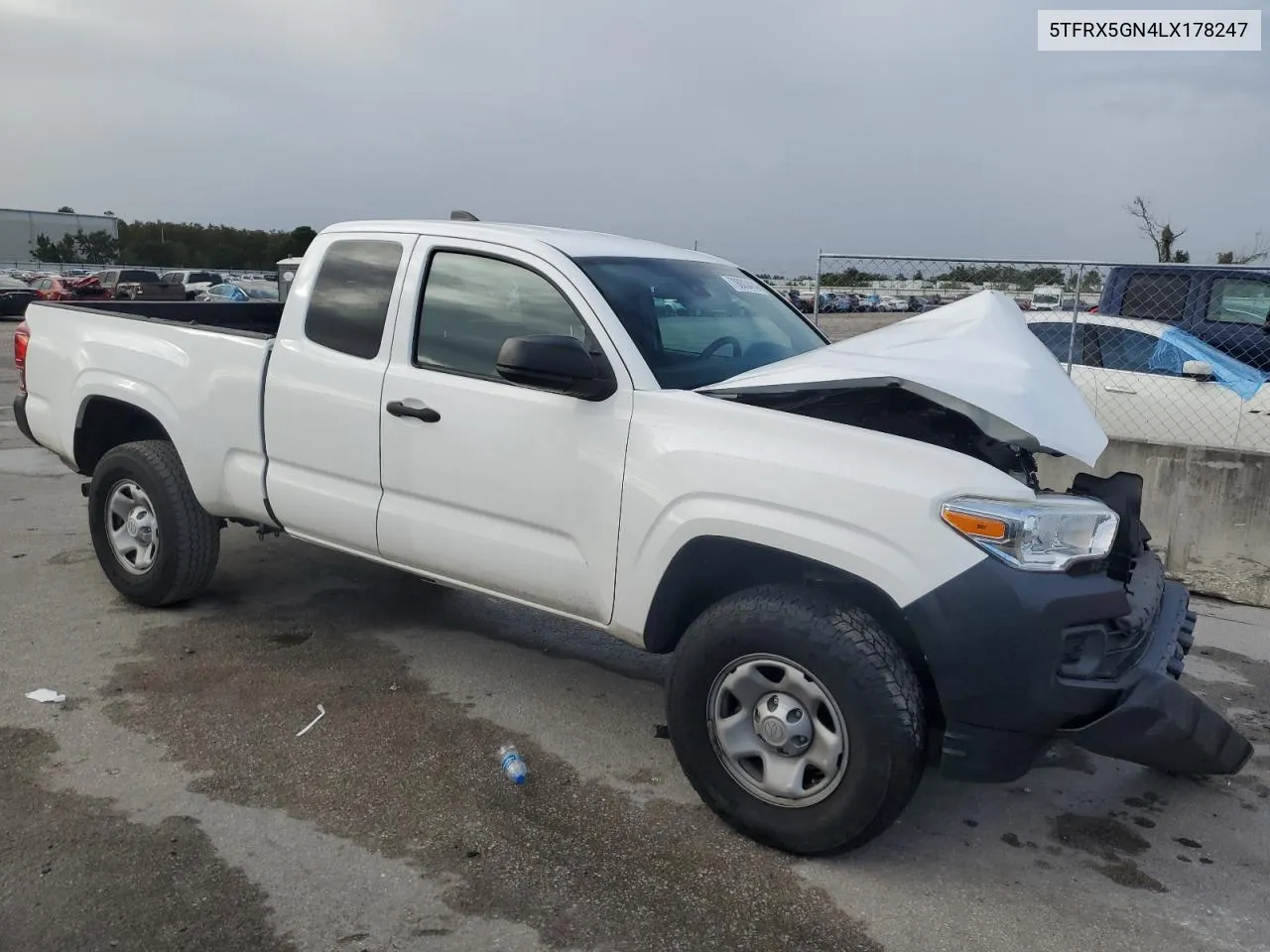 2020 Toyota Tacoma Access Cab VIN: 5TFRX5GN4LX178247 Lot: 79003414