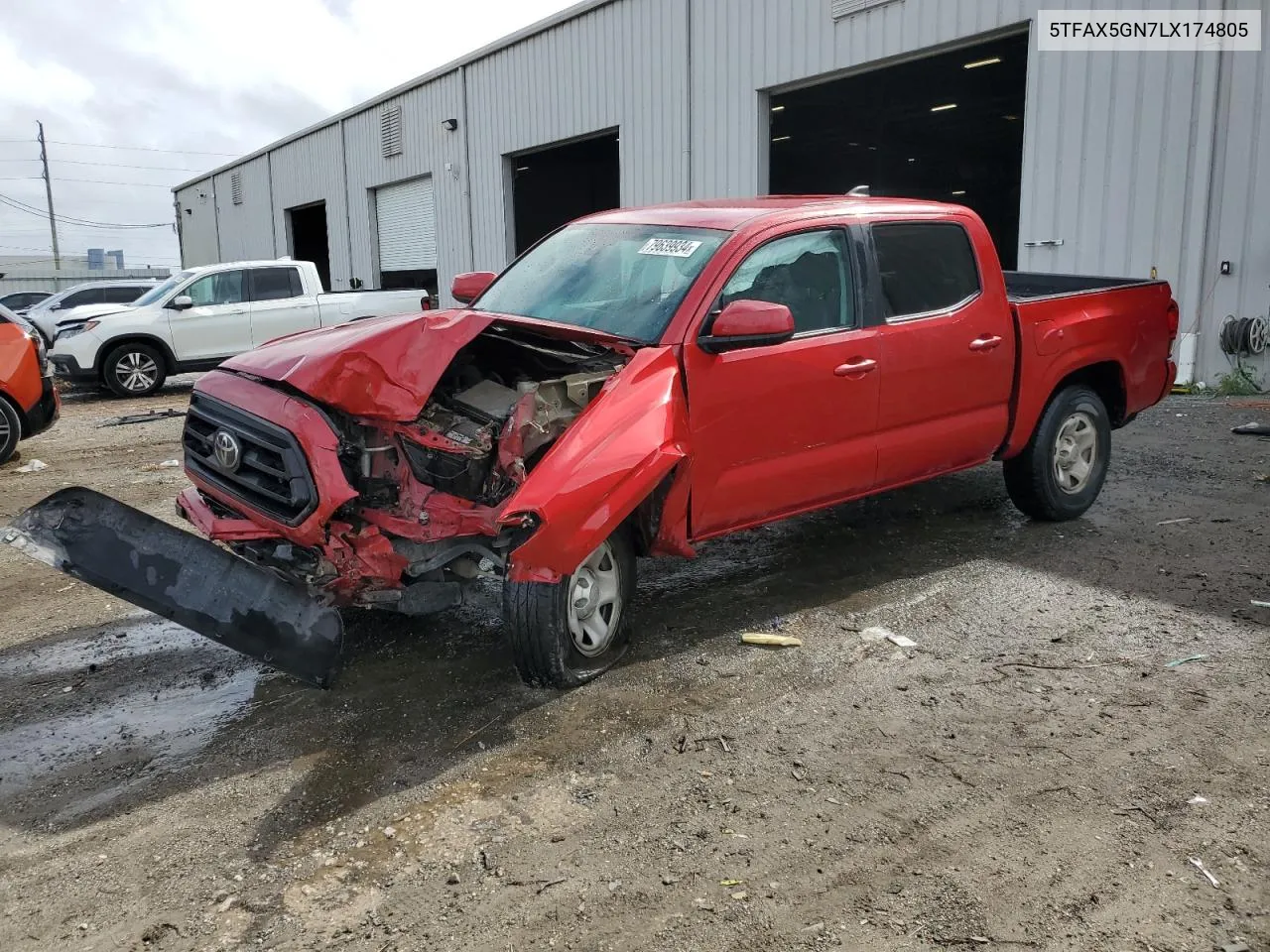 2020 Toyota Tacoma Double Cab VIN: 5TFAX5GN7LX174805 Lot: 79639934