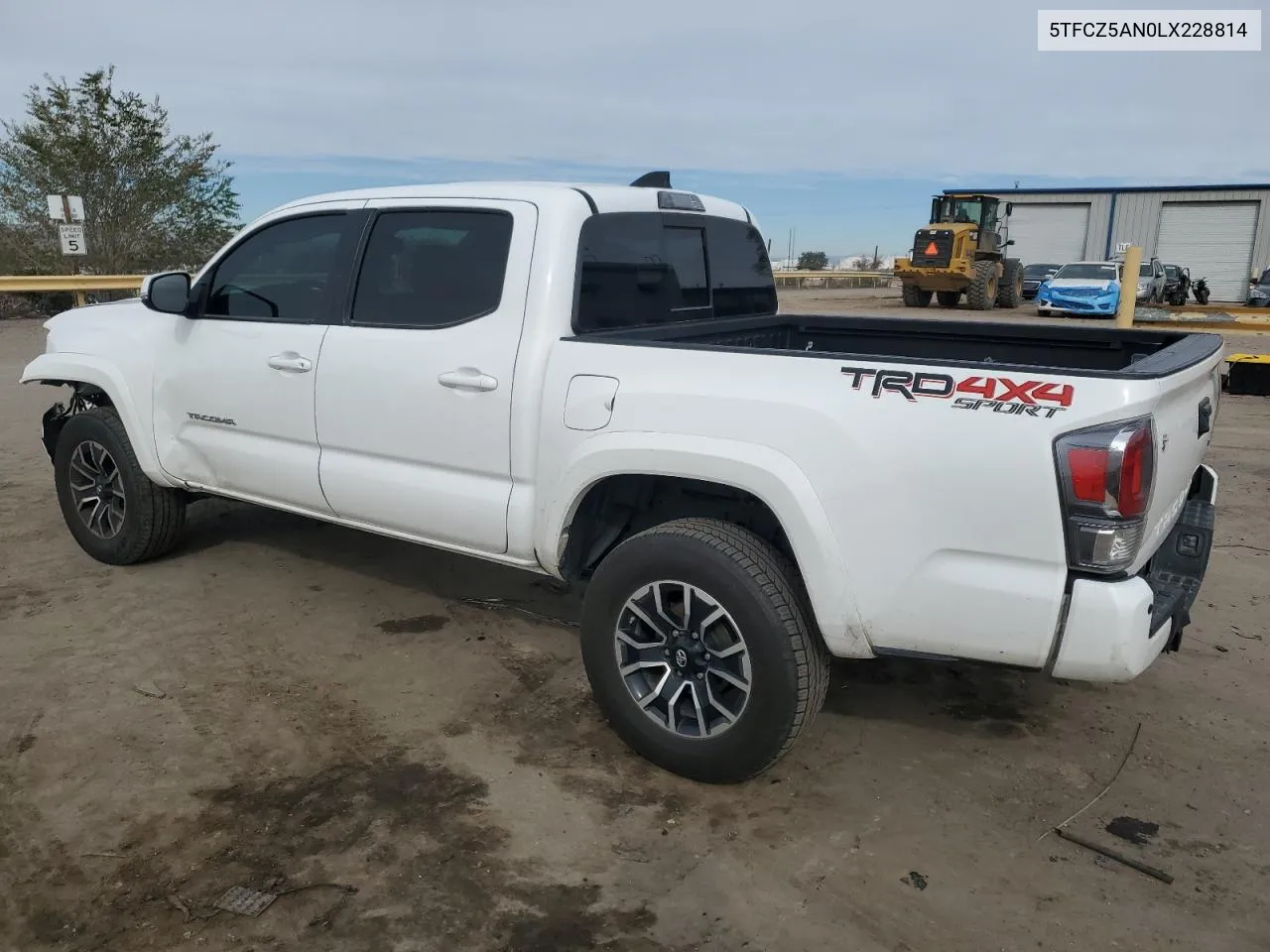 2020 Toyota Tacoma Double Cab VIN: 5TFCZ5AN0LX228814 Lot: 79913904