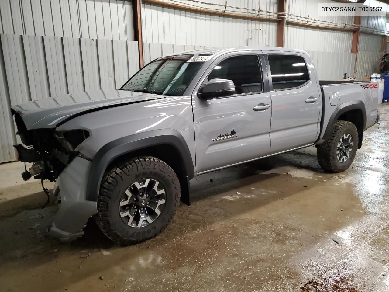 2020 Toyota Tacoma Double Cab VIN: 3TYCZ5AN6LT005557 Lot: 80361464