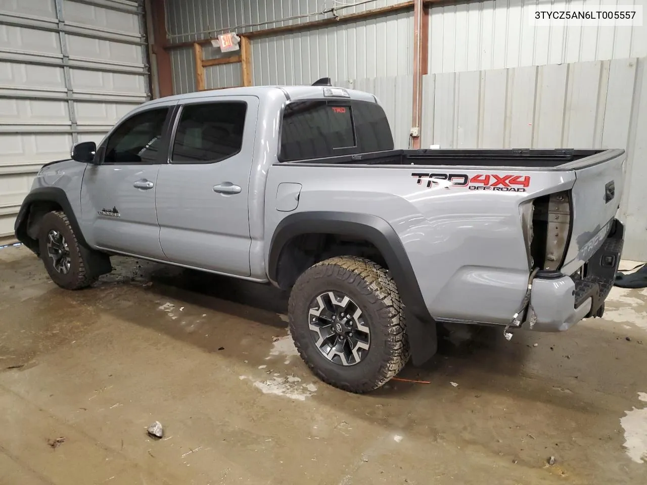 2020 Toyota Tacoma Double Cab VIN: 3TYCZ5AN6LT005557 Lot: 80361464