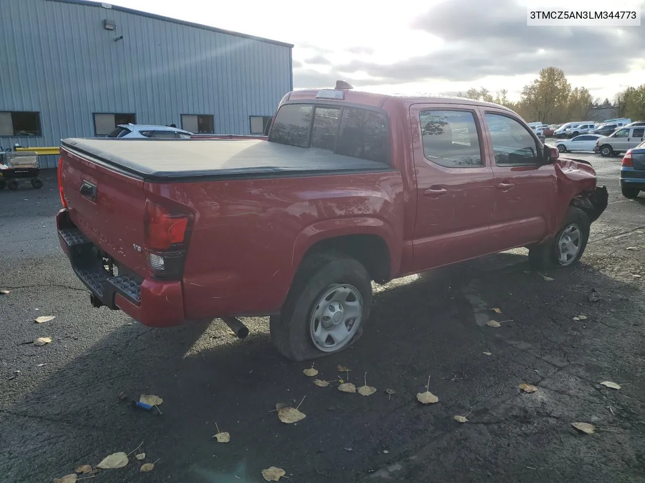 2020 Toyota Tacoma Double Cab VIN: 3TMCZ5AN3LM344773 Lot: 80543804