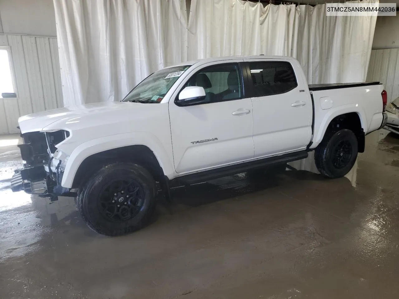 2021 Toyota Tacoma Double Cab VIN: 3TMCZ5AN8MM442036 Lot: 50831234