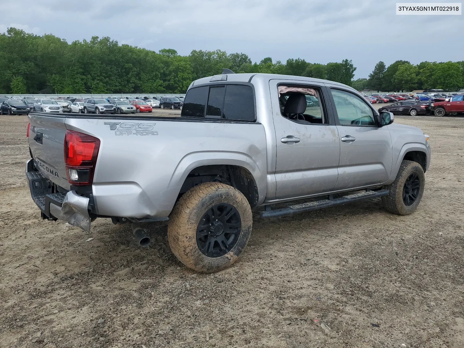 2021 Toyota Tacoma Double Cab VIN: 3TYAX5GN1MT022918 Lot: 51186544