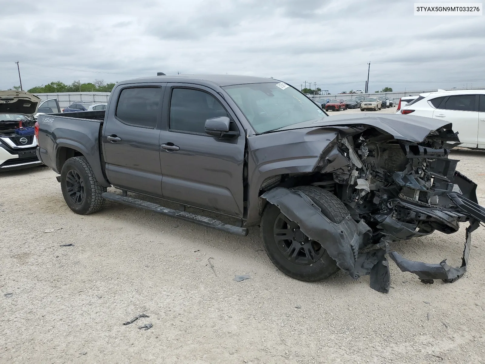 2021 Toyota Tacoma Double Cab VIN: 3TYAX5GN9MT033276 Lot: 52156114