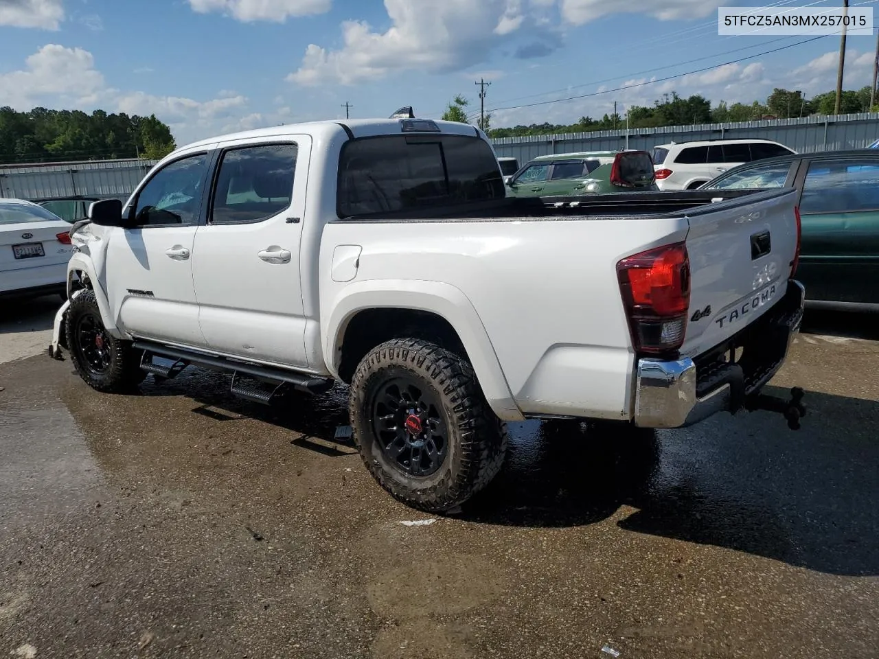 2021 Toyota Tacoma Double Cab VIN: 5TFCZ5AN3MX257015 Lot: 55175234