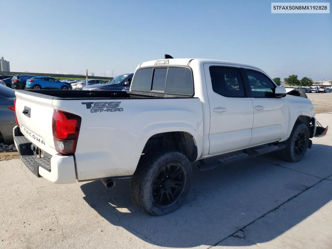 2021 Toyota Tacoma Double Cab VIN: 5TFAX5GN8MX192828 Lot: 58062494