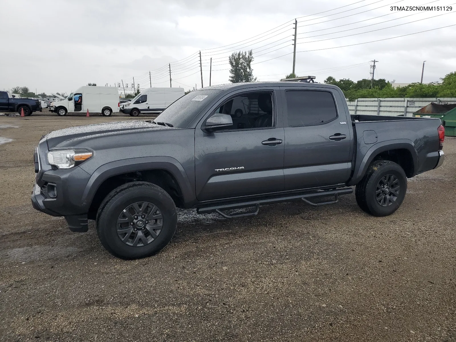 2021 Toyota Tacoma Double Cab VIN: 3TMAZ5CN0MM151129 Lot: 58196184