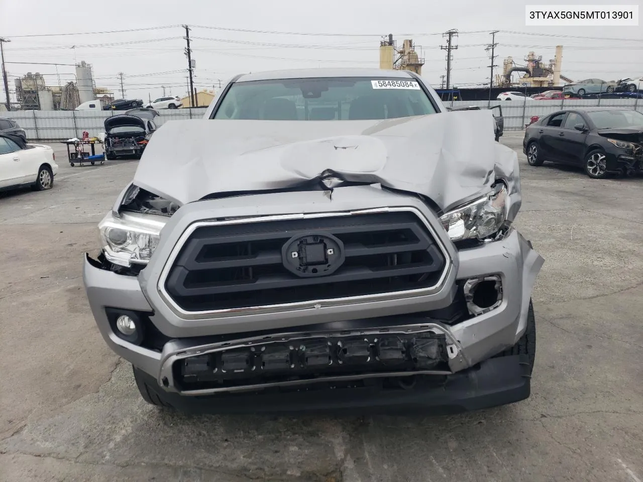 2021 Toyota Tacoma Double Cab VIN: 3TYAX5GN5MT013901 Lot: 58485084