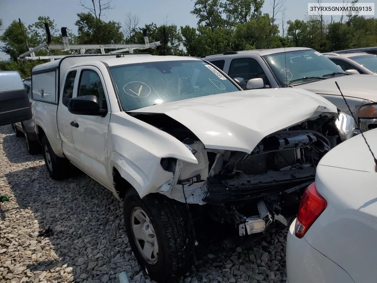 2021 Toyota Tacoma Access Cab VIN: 3TYRX5GNXMT009135 Lot: 58509024