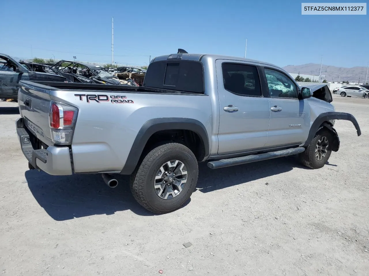 5TFAZ5CN8MX112377 2021 Toyota Tacoma Double Cab