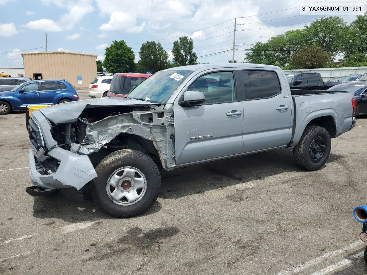 3TYAX5GN0MT011991 2021 Toyota Tacoma Double Cab