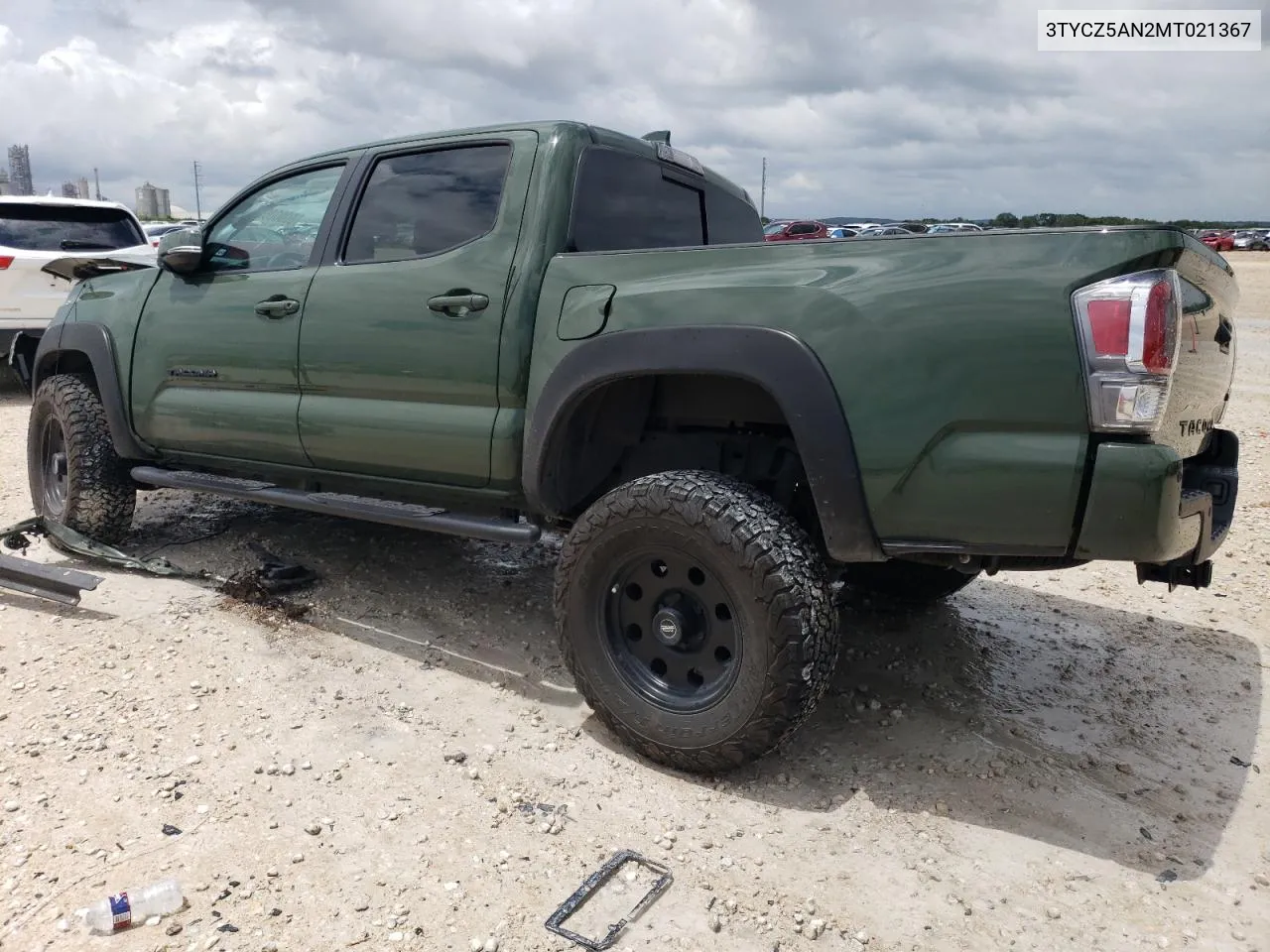 2021 Toyota Tacoma Double Cab VIN: 3TYCZ5AN2MT021367 Lot: 72926404