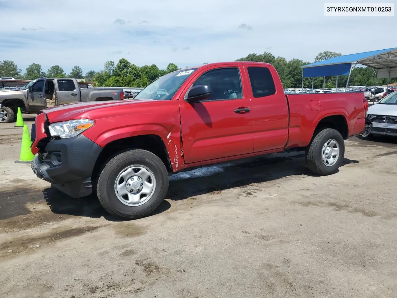 2021 Toyota Tacoma Access Cab VIN: 3TYRX5GNXMT010253 Lot: 60078644