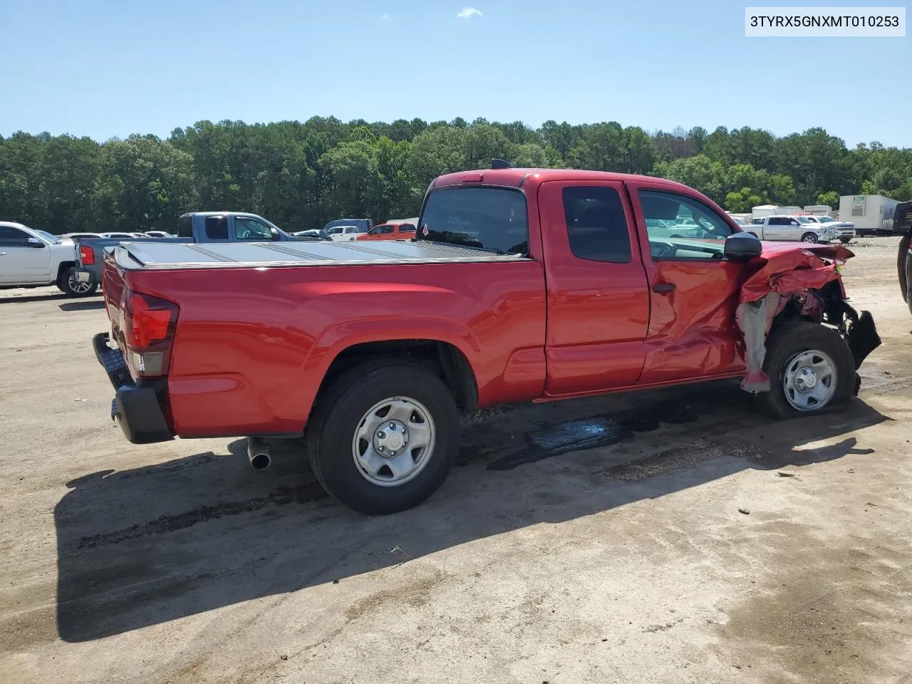 2021 Toyota Tacoma Access Cab VIN: 3TYRX5GNXMT010253 Lot: 60078644