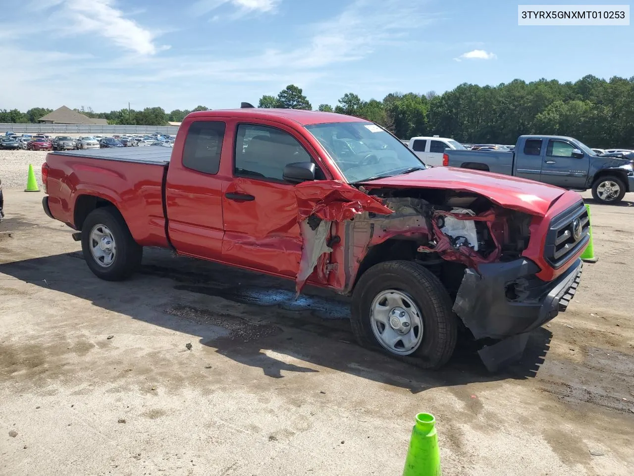 2021 Toyota Tacoma Access Cab VIN: 3TYRX5GNXMT010253 Lot: 60078644