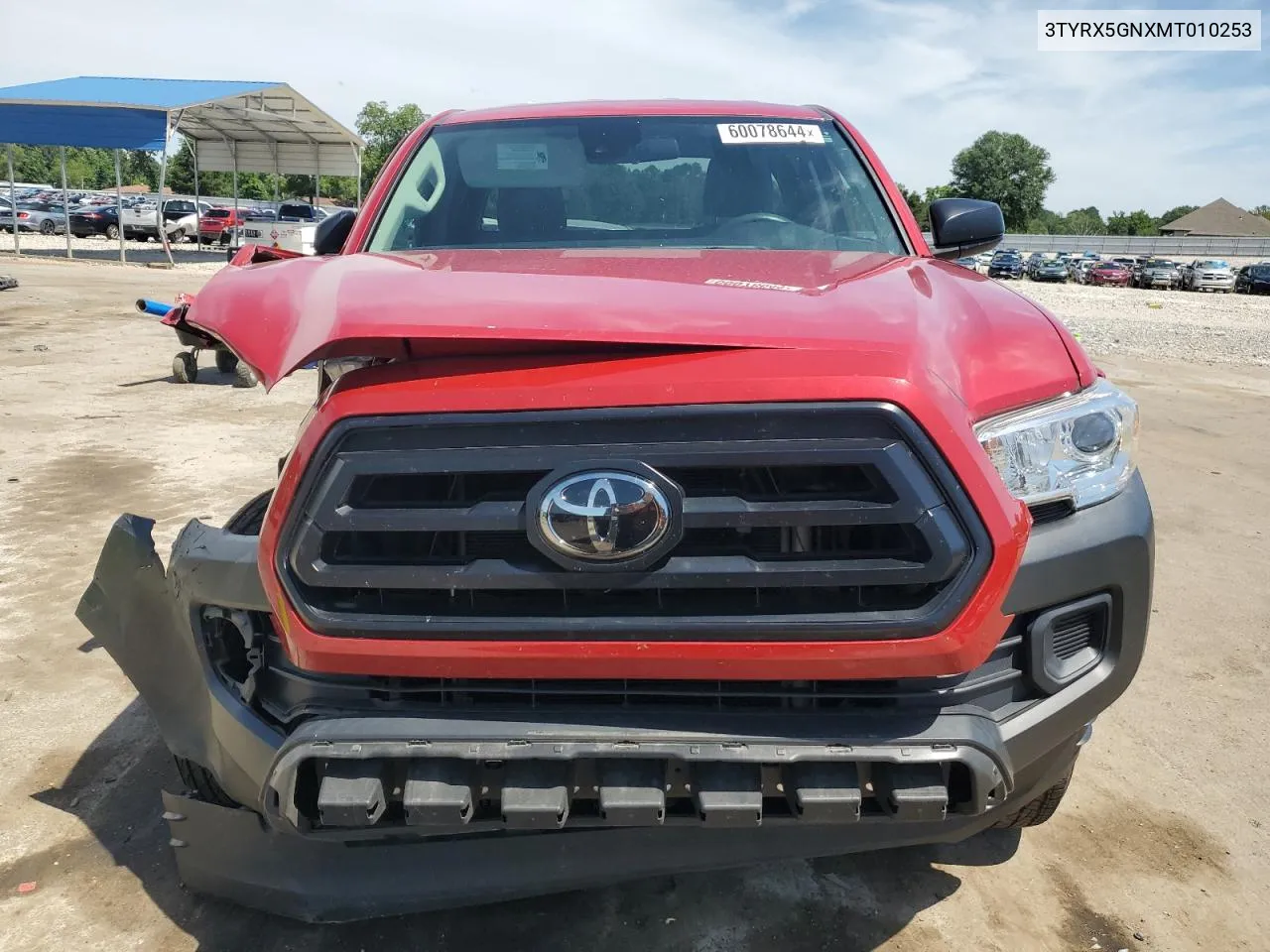 2021 Toyota Tacoma Access Cab VIN: 3TYRX5GNXMT010253 Lot: 60078644