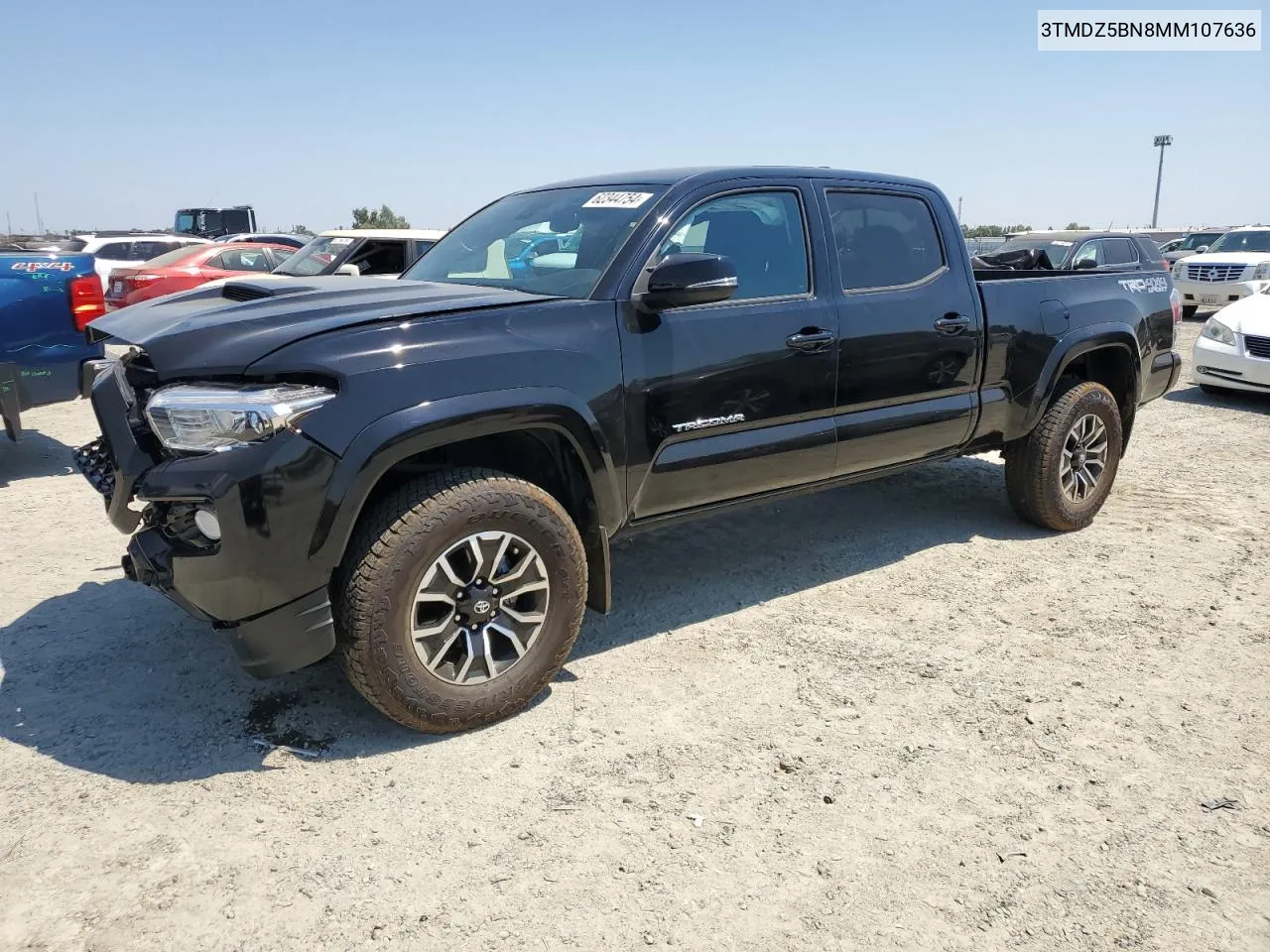 2021 Toyota Tacoma Double Cab VIN: 3TMDZ5BN8MM107636 Lot: 62344754