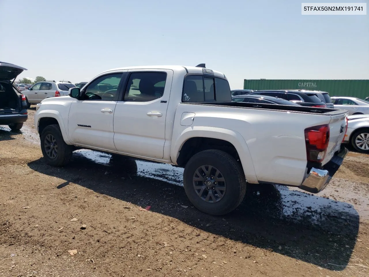 2021 Toyota Tacoma Double Cab VIN: 5TFAX5GN2MX191741 Lot: 62481604