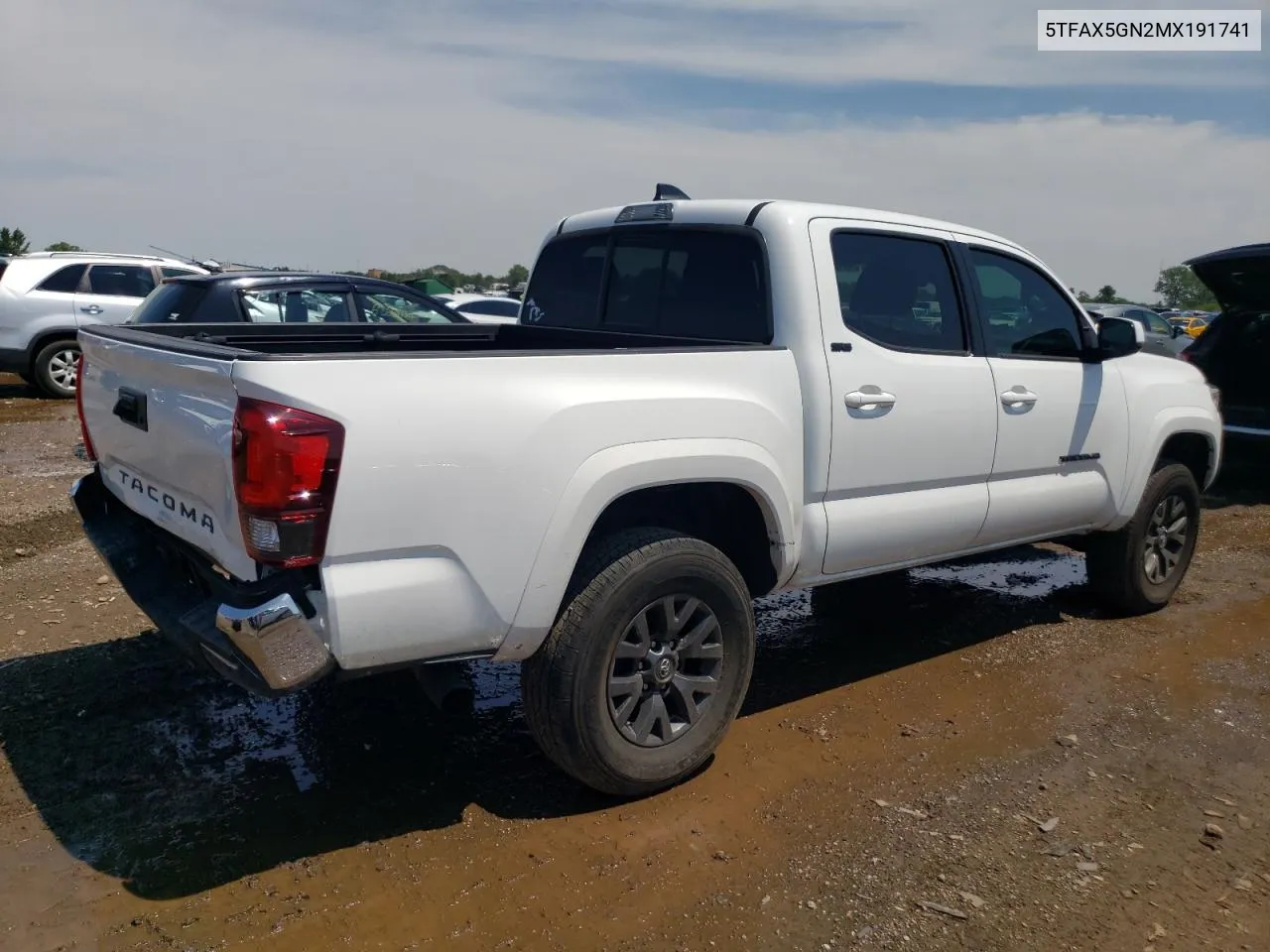 2021 Toyota Tacoma Double Cab VIN: 5TFAX5GN2MX191741 Lot: 62481604