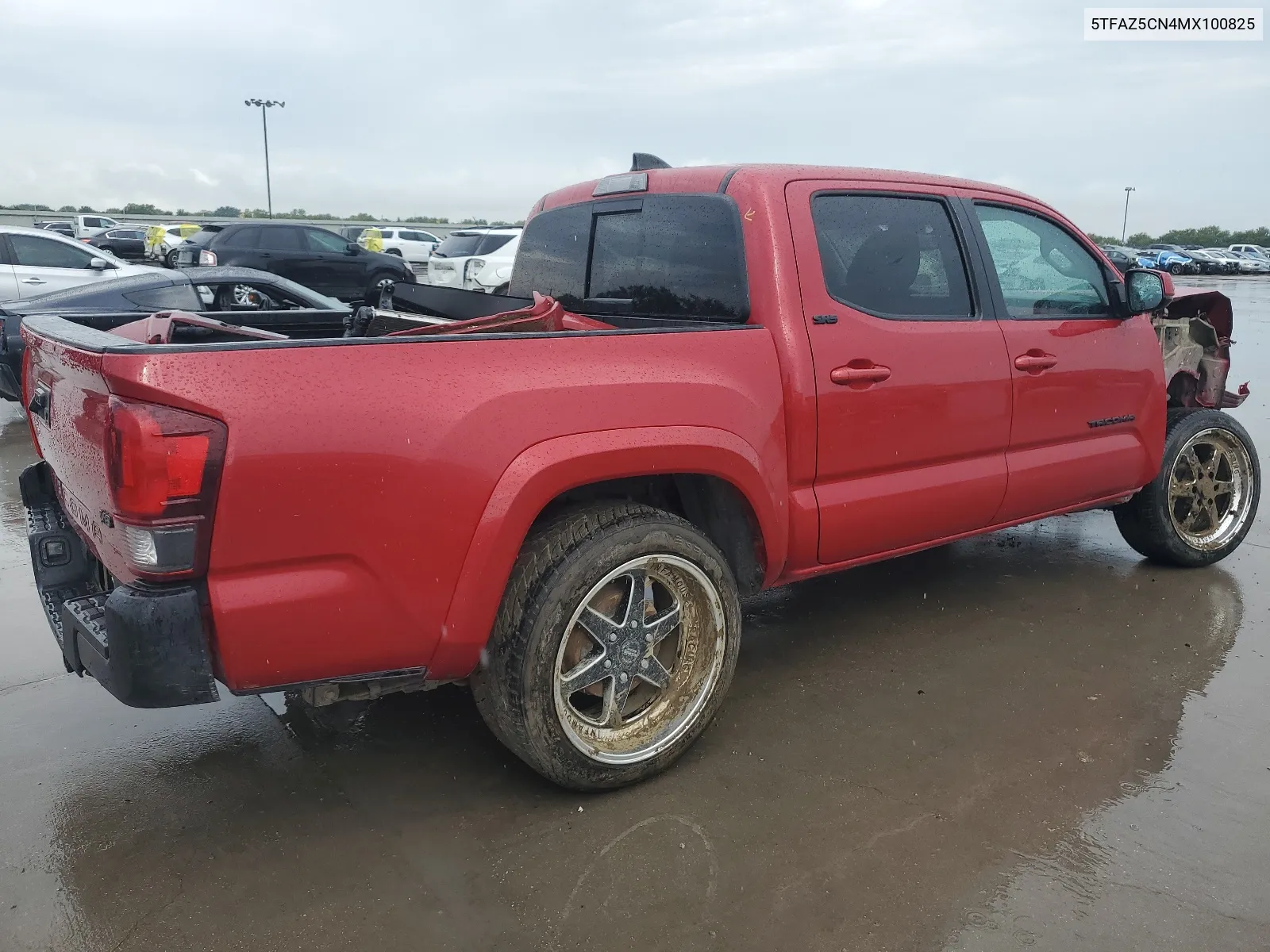 2021 Toyota Tacoma Double Cab VIN: 5TFAZ5CN4MX100825 Lot: 62744764