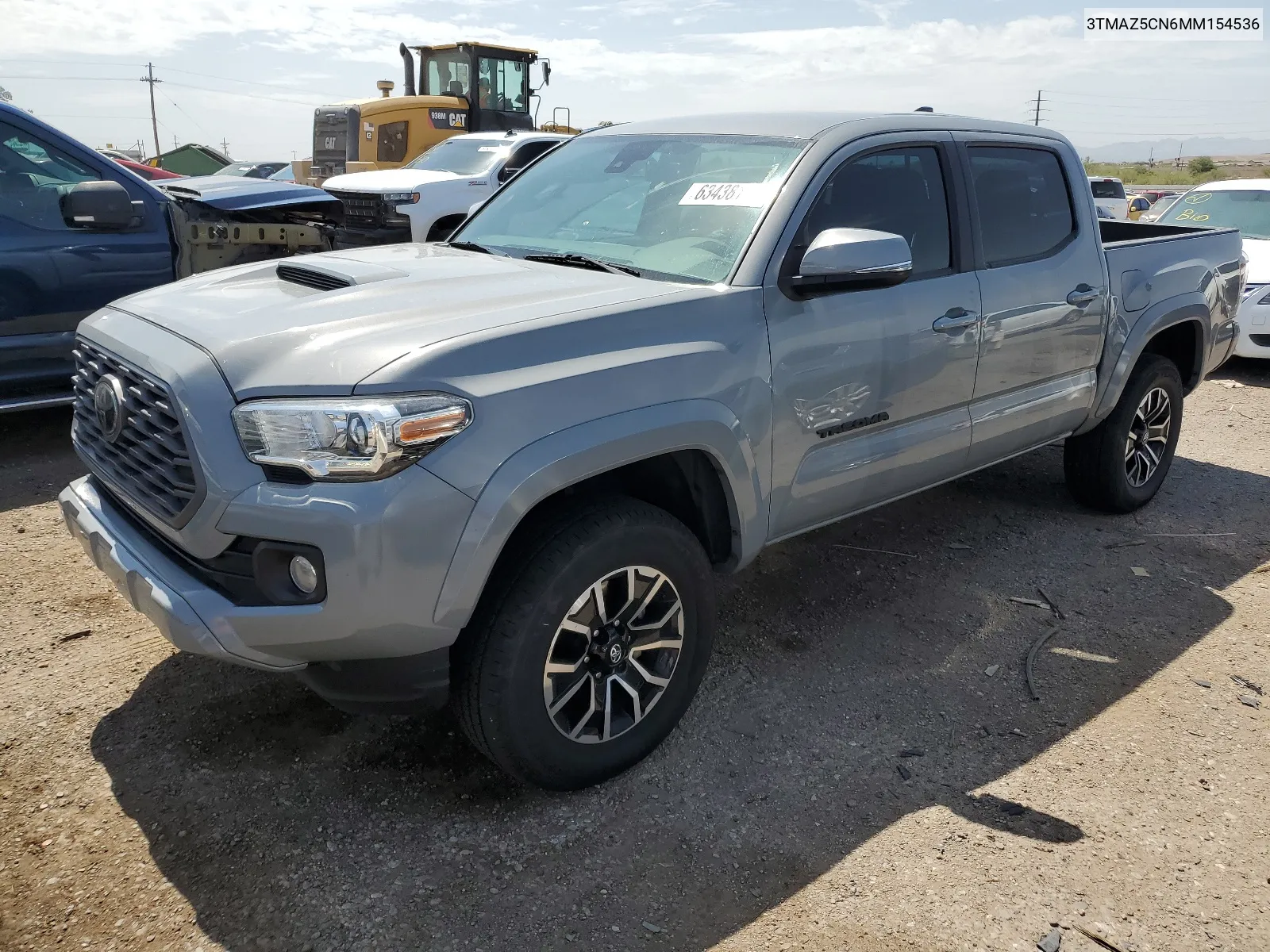 2021 Toyota Tacoma Double Cab VIN: 3TMAZ5CN6MM154536 Lot: 63438184