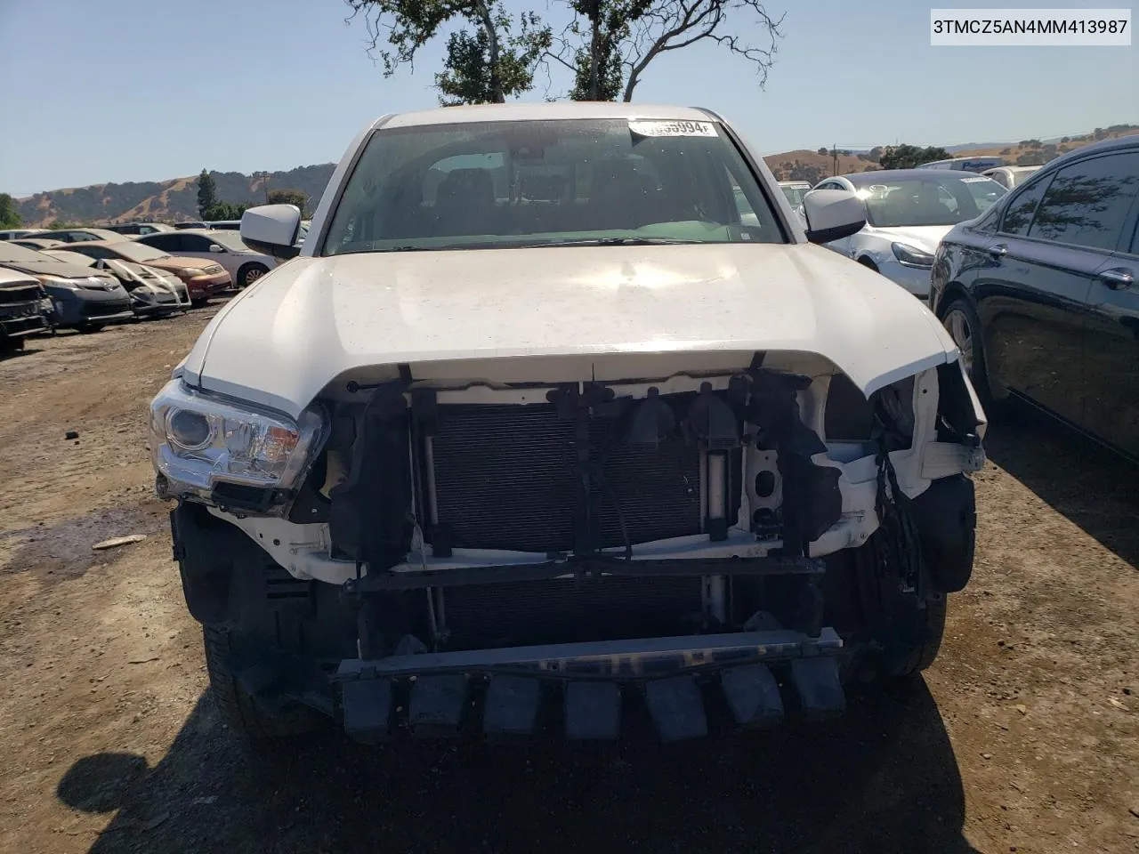 2021 Toyota Tacoma Double Cab VIN: 3TMCZ5AN4MM413987 Lot: 64055994