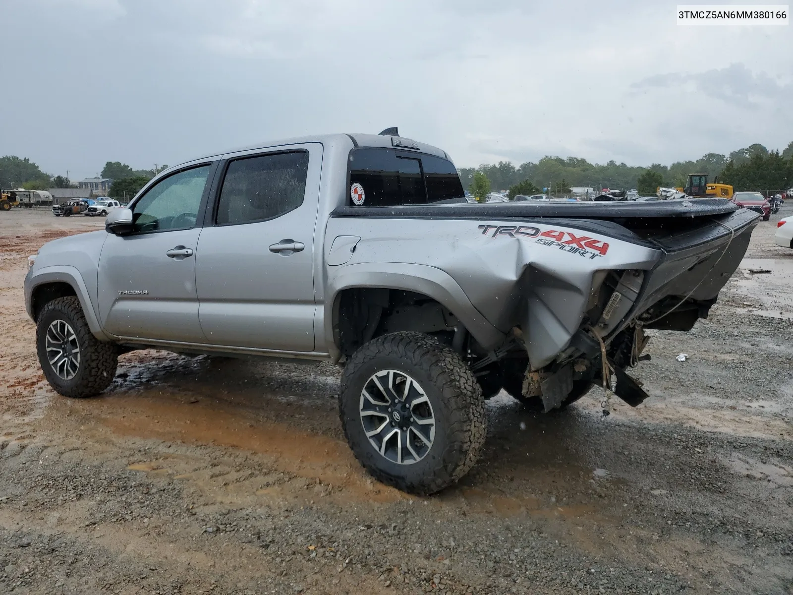 2021 Toyota Tacoma Double Cab VIN: 3TMCZ5AN6MM380166 Lot: 64203634