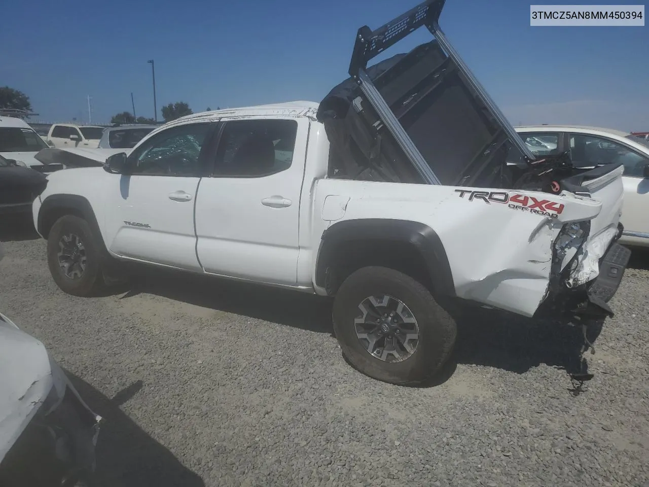 3TMCZ5AN8MM450394 2021 Toyota Tacoma Double Cab