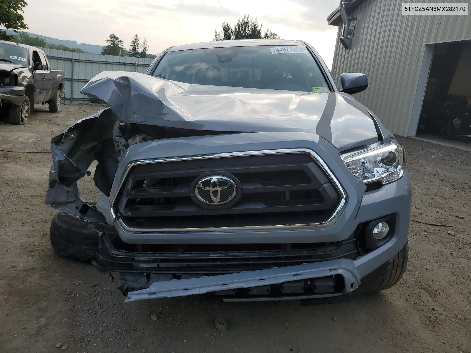 2021 Toyota Tacoma Double Cab VIN: 5TFCZ5AN8MX282170 Lot: 64924124