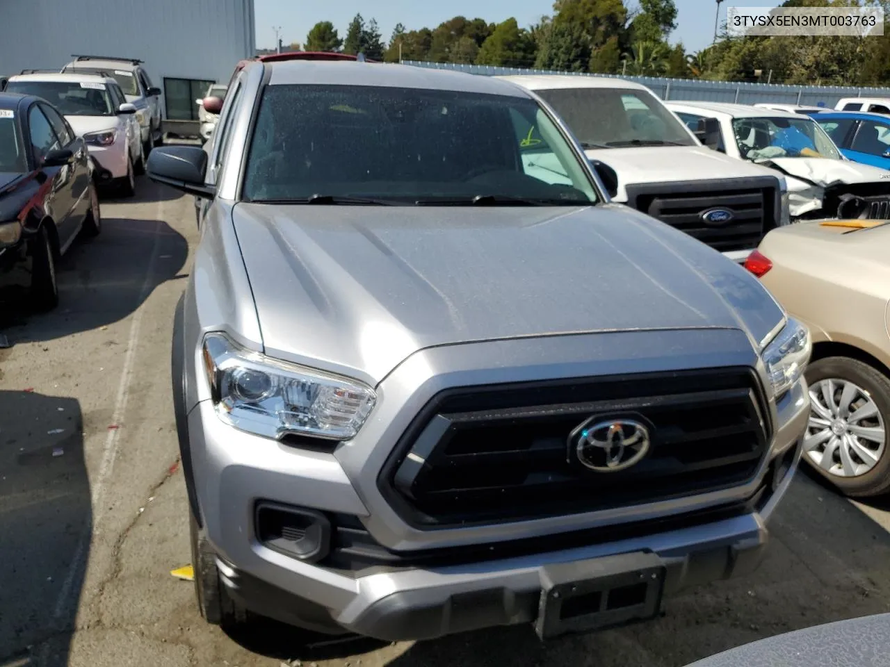 2021 Toyota Tacoma Access Cab VIN: 3TYSX5EN3MT003763 Lot: 65151483