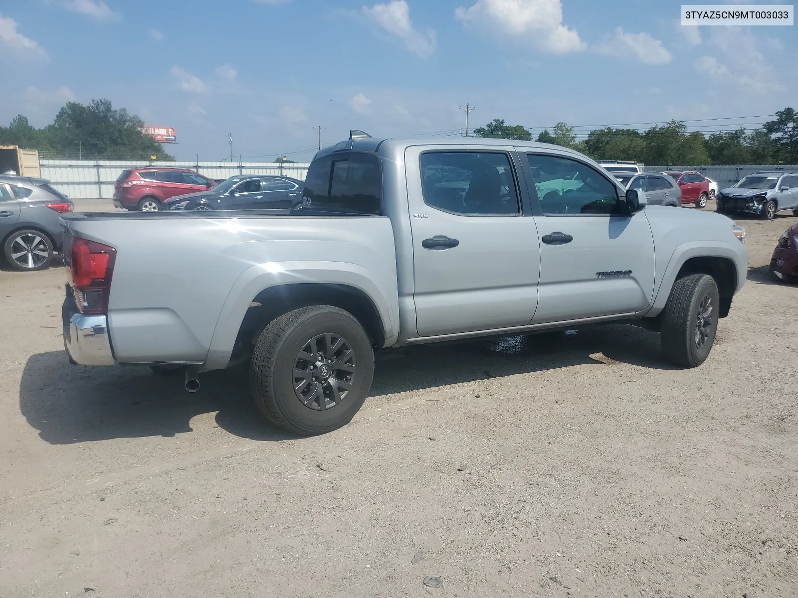 2021 Toyota Tacoma Double Cab VIN: 3TYAZ5CN9MT003033 Lot: 65707794