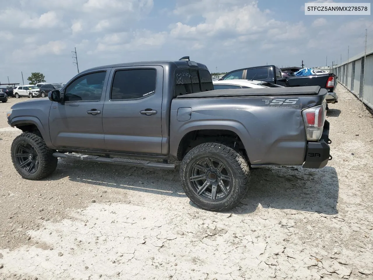 2021 Toyota Tacoma Double Cab VIN: 5TFCZ5AN9MX278578 Lot: 65728864