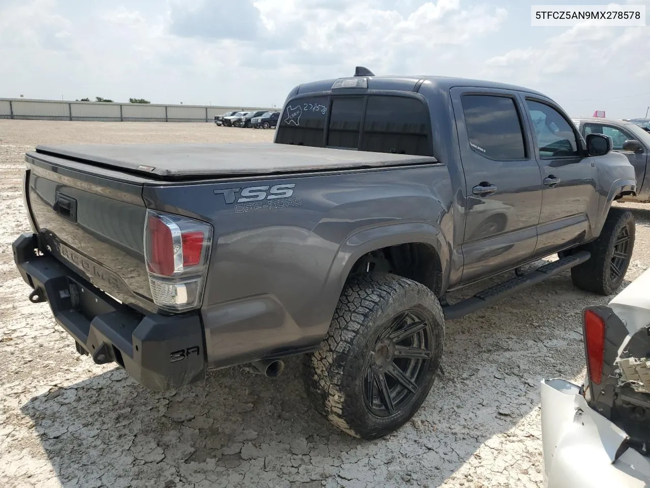 2021 Toyota Tacoma Double Cab VIN: 5TFCZ5AN9MX278578 Lot: 65728864