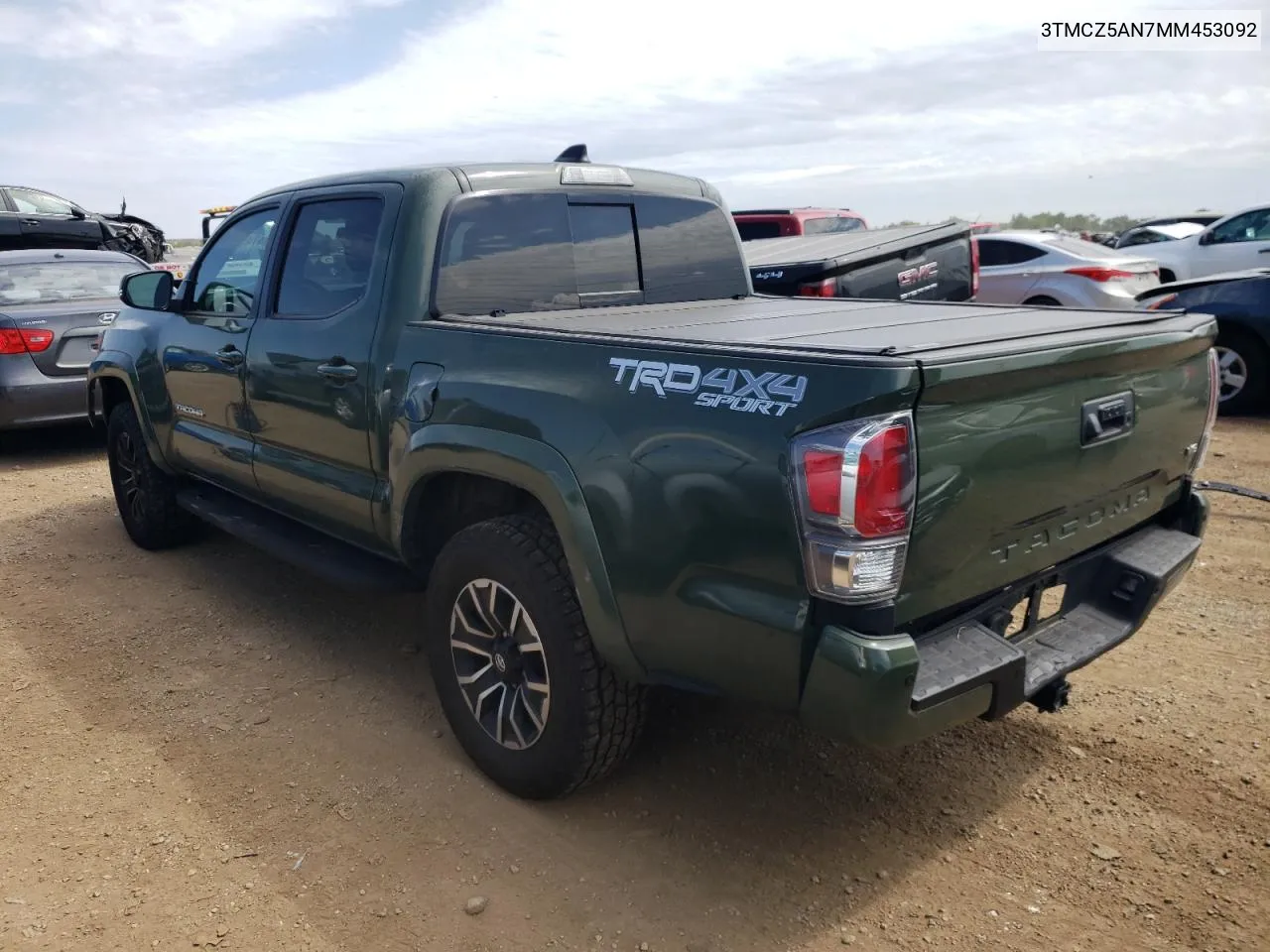 2021 Toyota Tacoma Double Cab VIN: 3TMCZ5AN7MM453092 Lot: 65947454