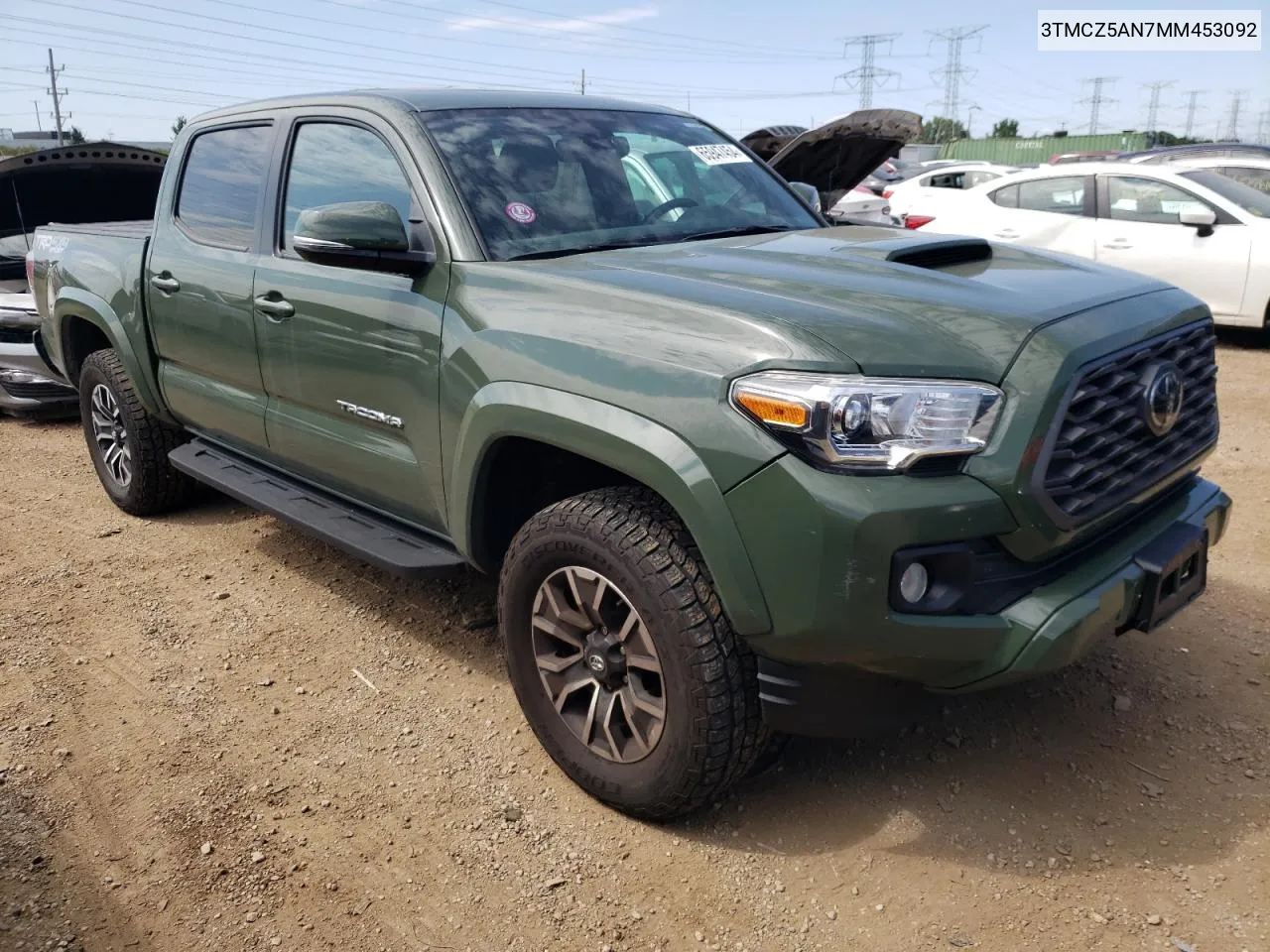 3TMCZ5AN7MM453092 2021 Toyota Tacoma Double Cab