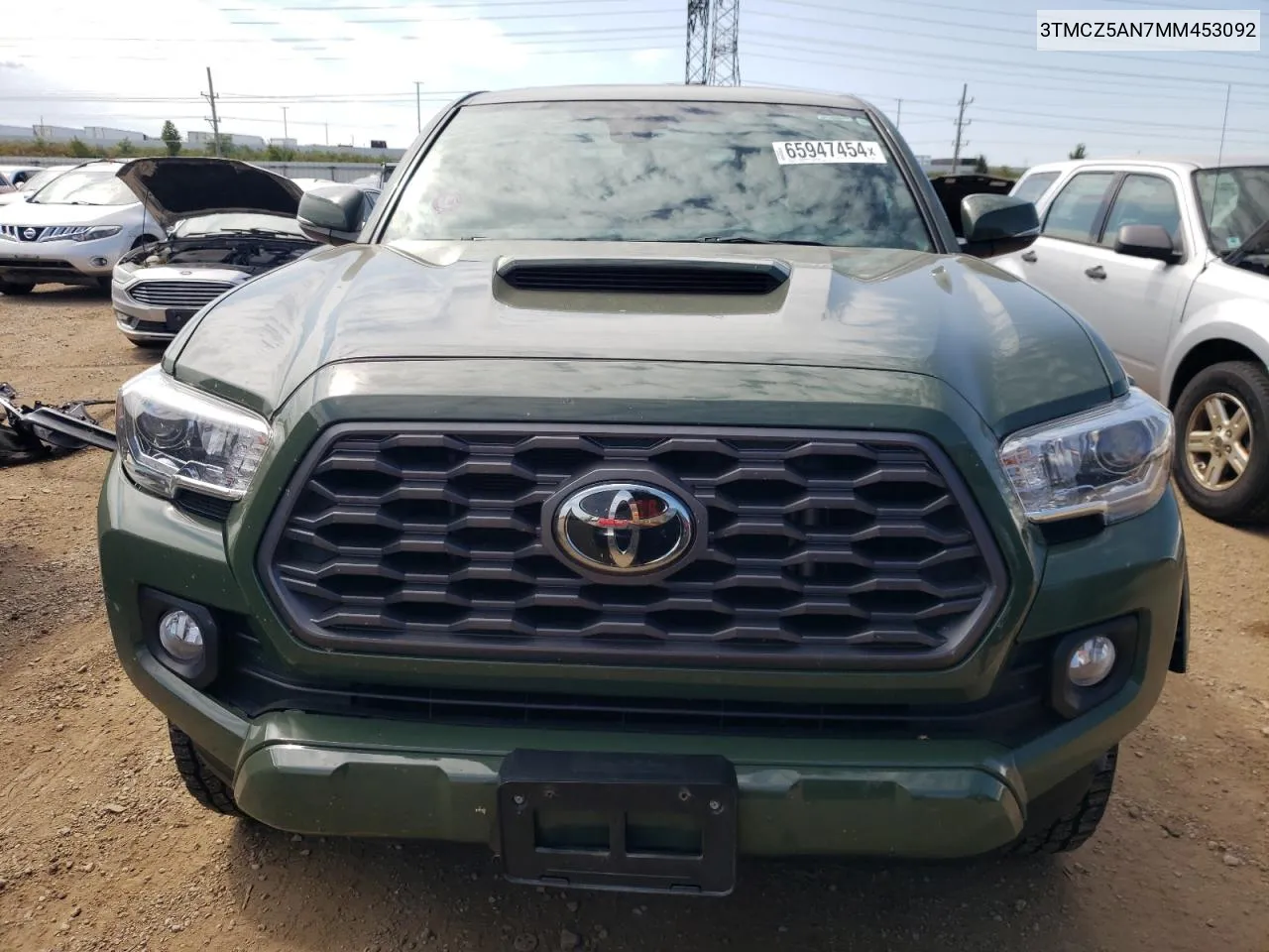 3TMCZ5AN7MM453092 2021 Toyota Tacoma Double Cab