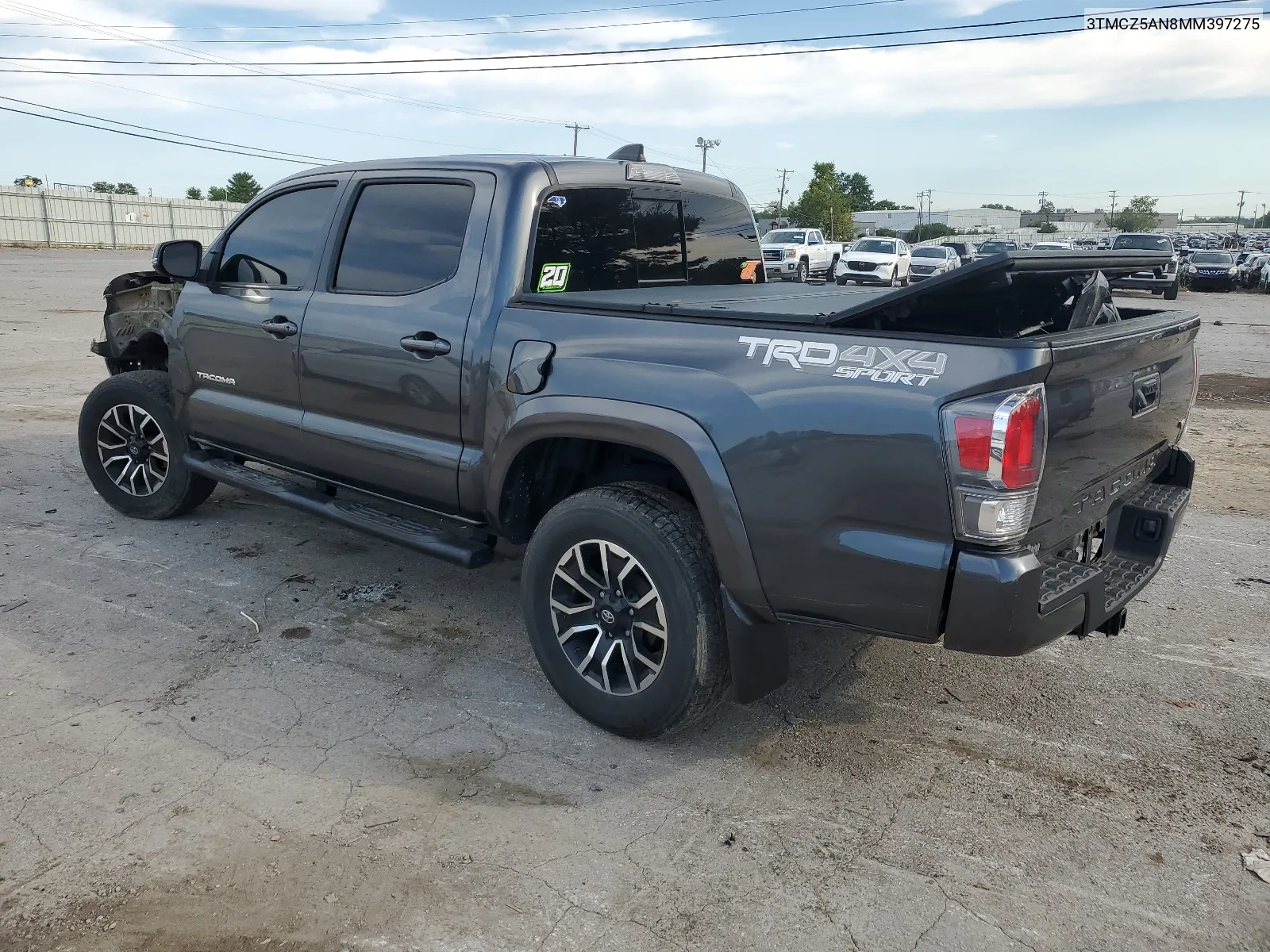 2021 Toyota Tacoma Double Cab VIN: 3TMCZ5AN8MM397275 Lot: 65998054