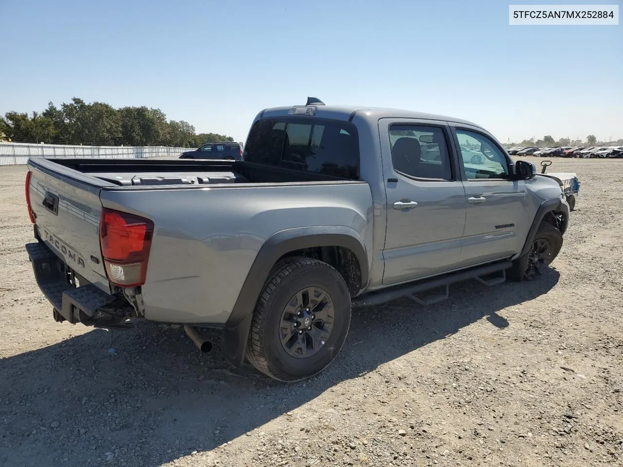 2021 Toyota Tacoma Double Cab VIN: 5TFCZ5AN7MX252884 Lot: 66029174