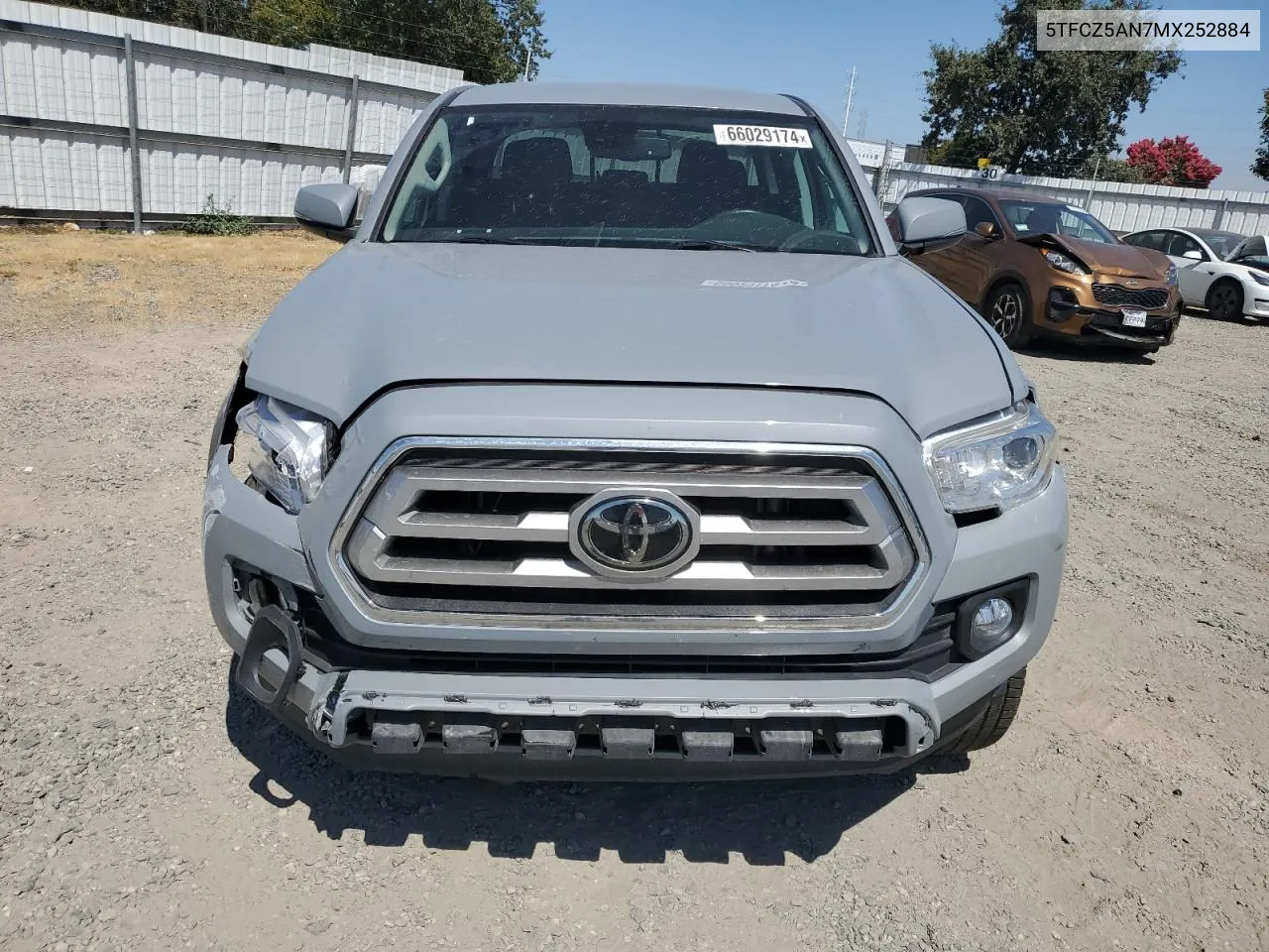 5TFCZ5AN7MX252884 2021 Toyota Tacoma Double Cab