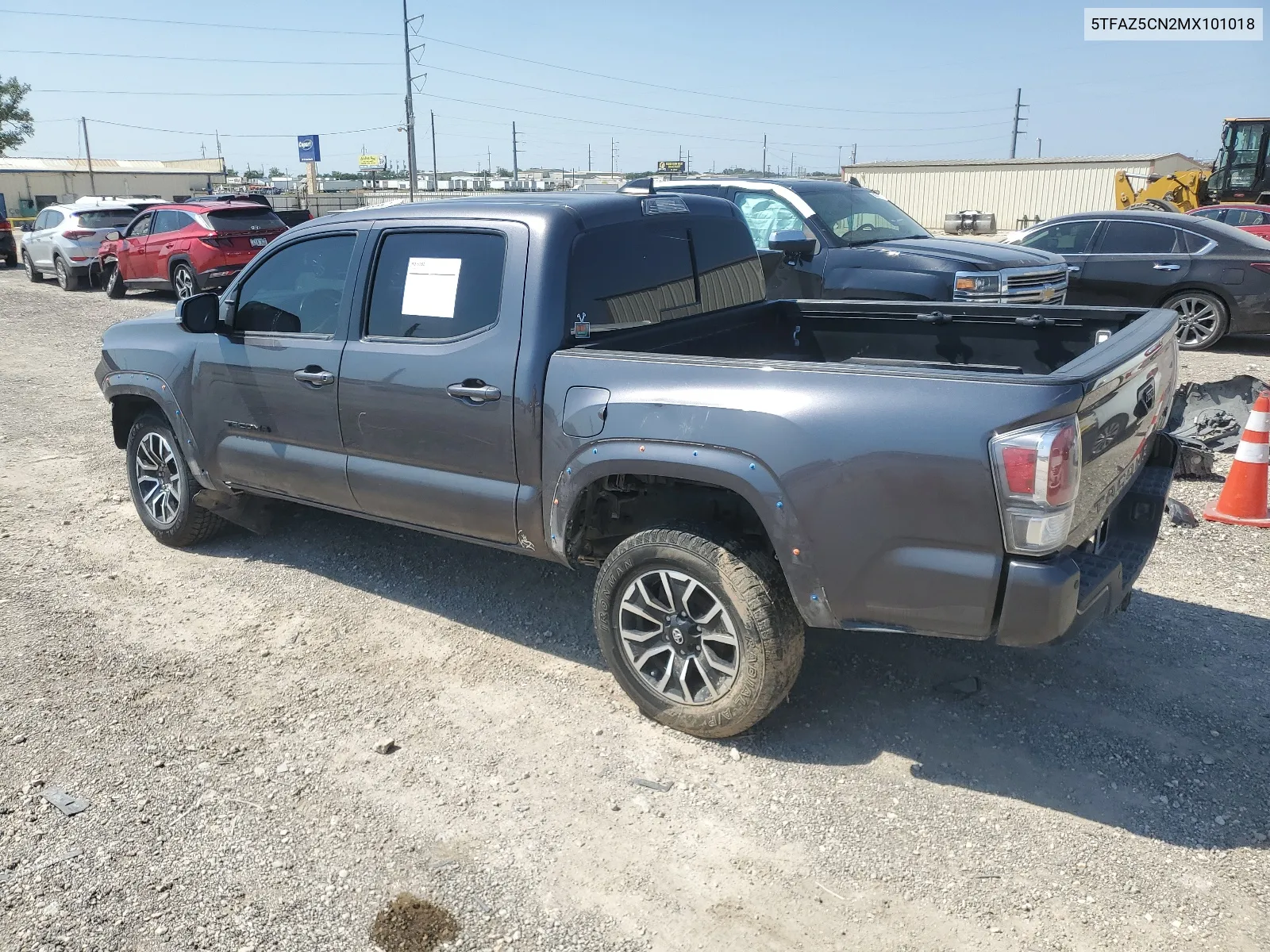 2021 Toyota Tacoma Double Cab VIN: 5TFAZ5CN2MX101018 Lot: 66172894