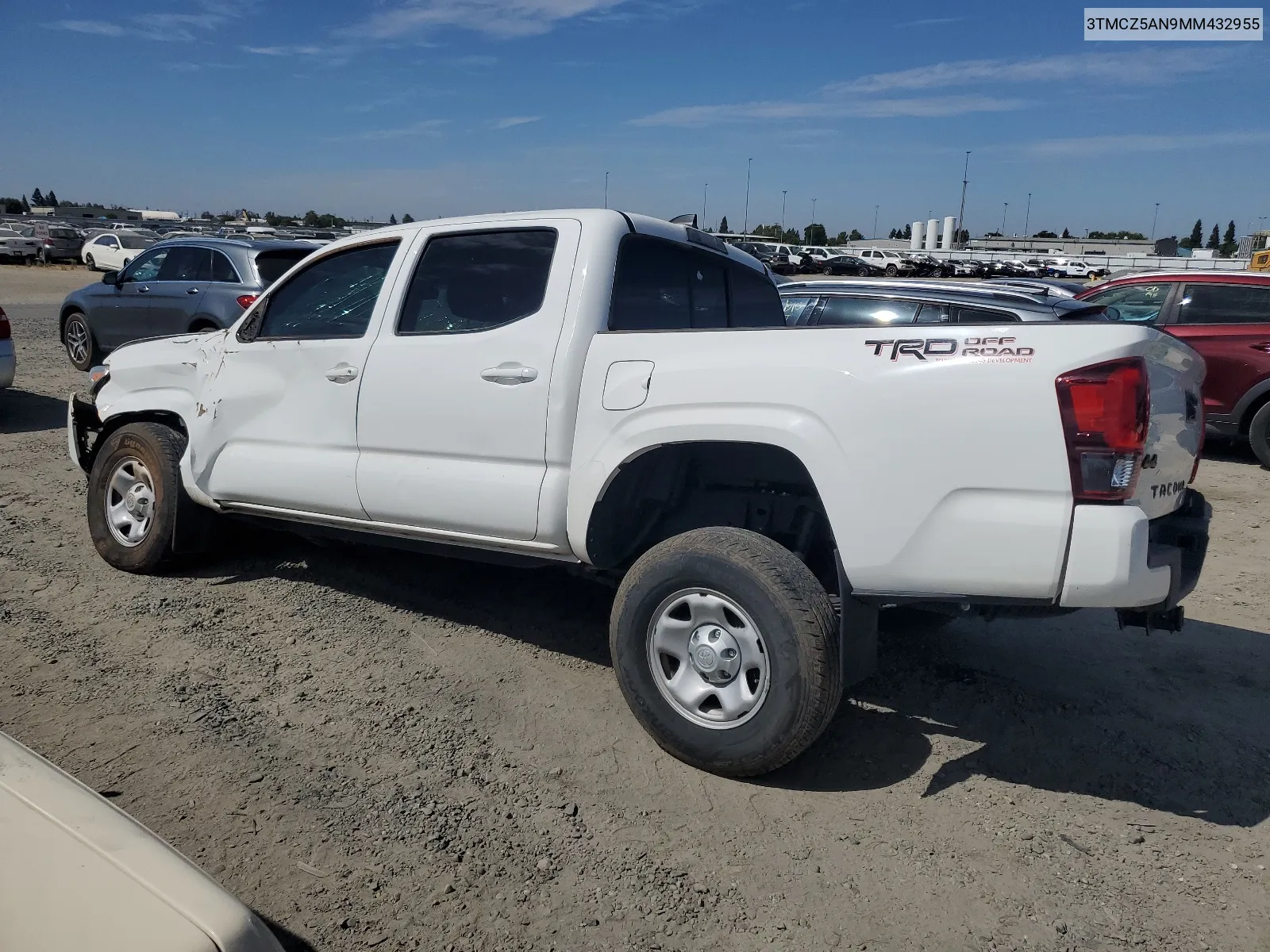 2021 Toyota Tacoma Double Cab VIN: 3TMCZ5AN9MM432955 Lot: 66569004