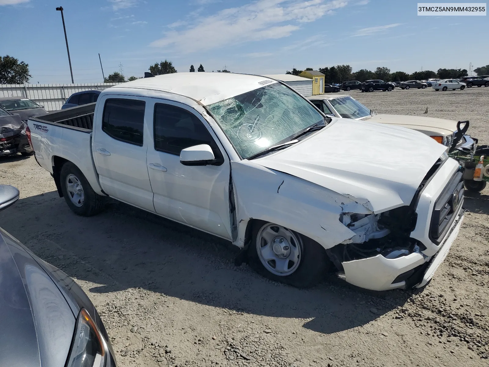 2021 Toyota Tacoma Double Cab VIN: 3TMCZ5AN9MM432955 Lot: 66569004