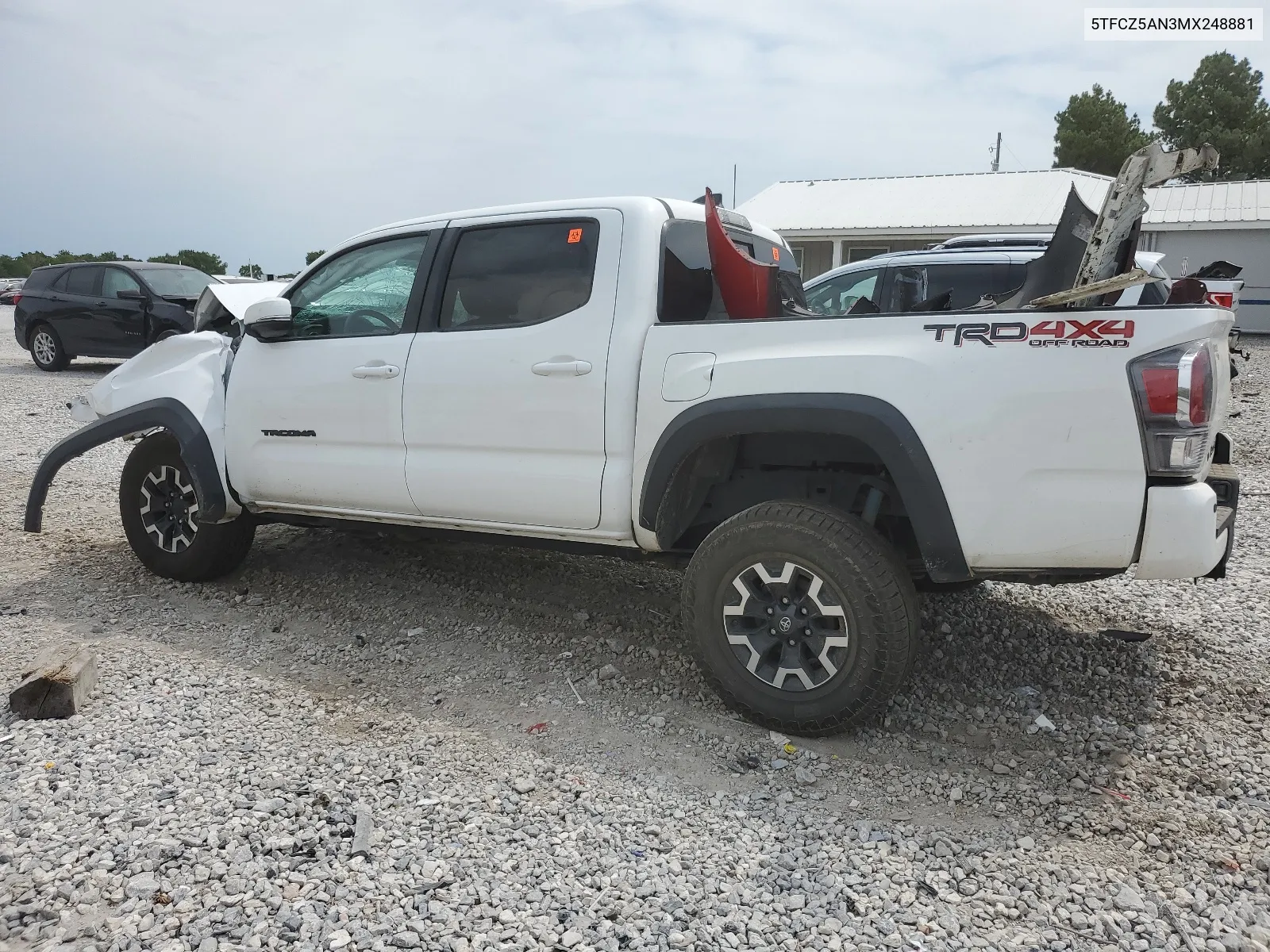 2021 Toyota Tacoma Double Cab VIN: 5TFCZ5AN3MX248881 Lot: 66660654