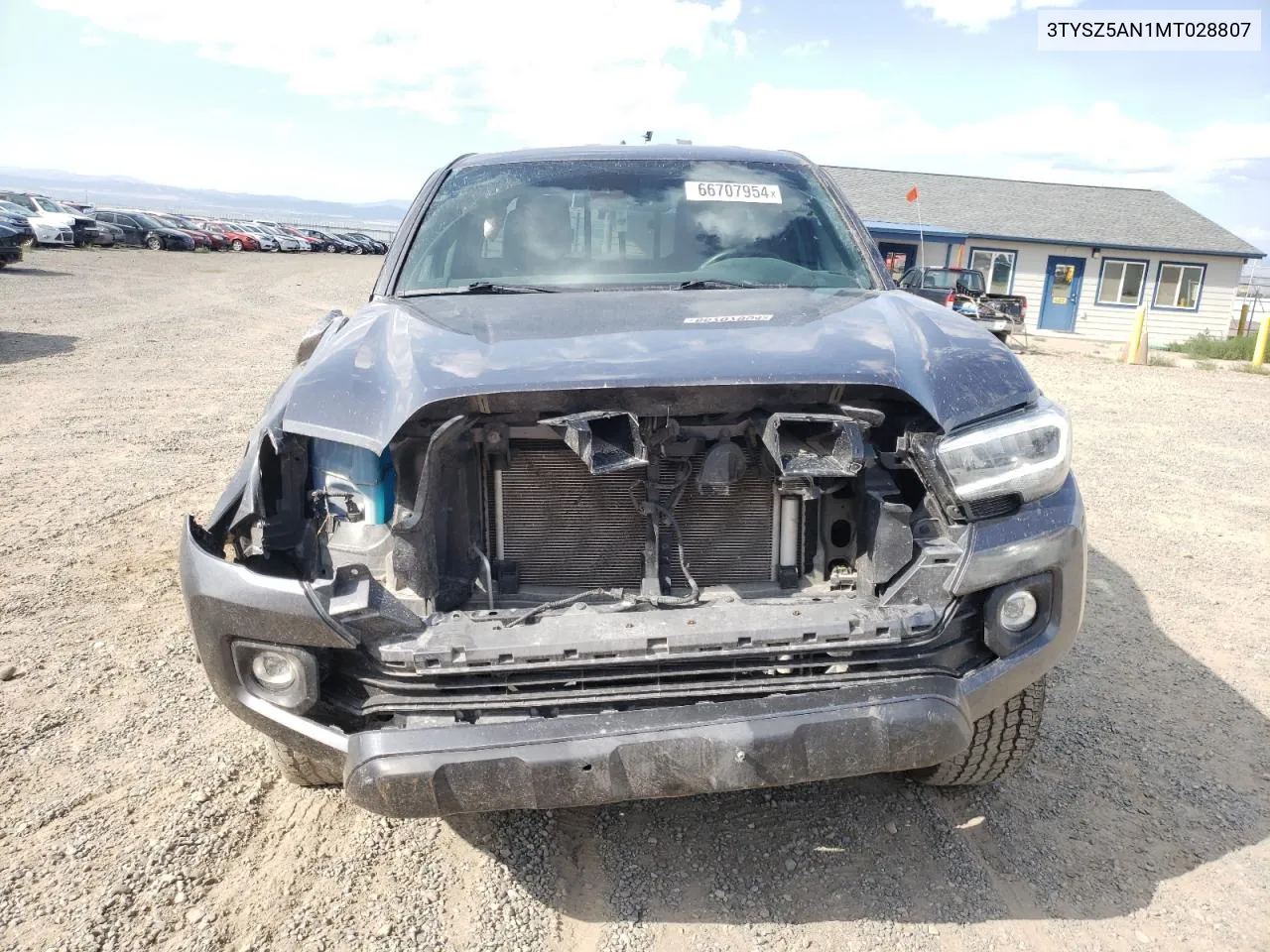 2021 Toyota Tacoma Access Cab VIN: 3TYSZ5AN1MT028807 Lot: 66707954