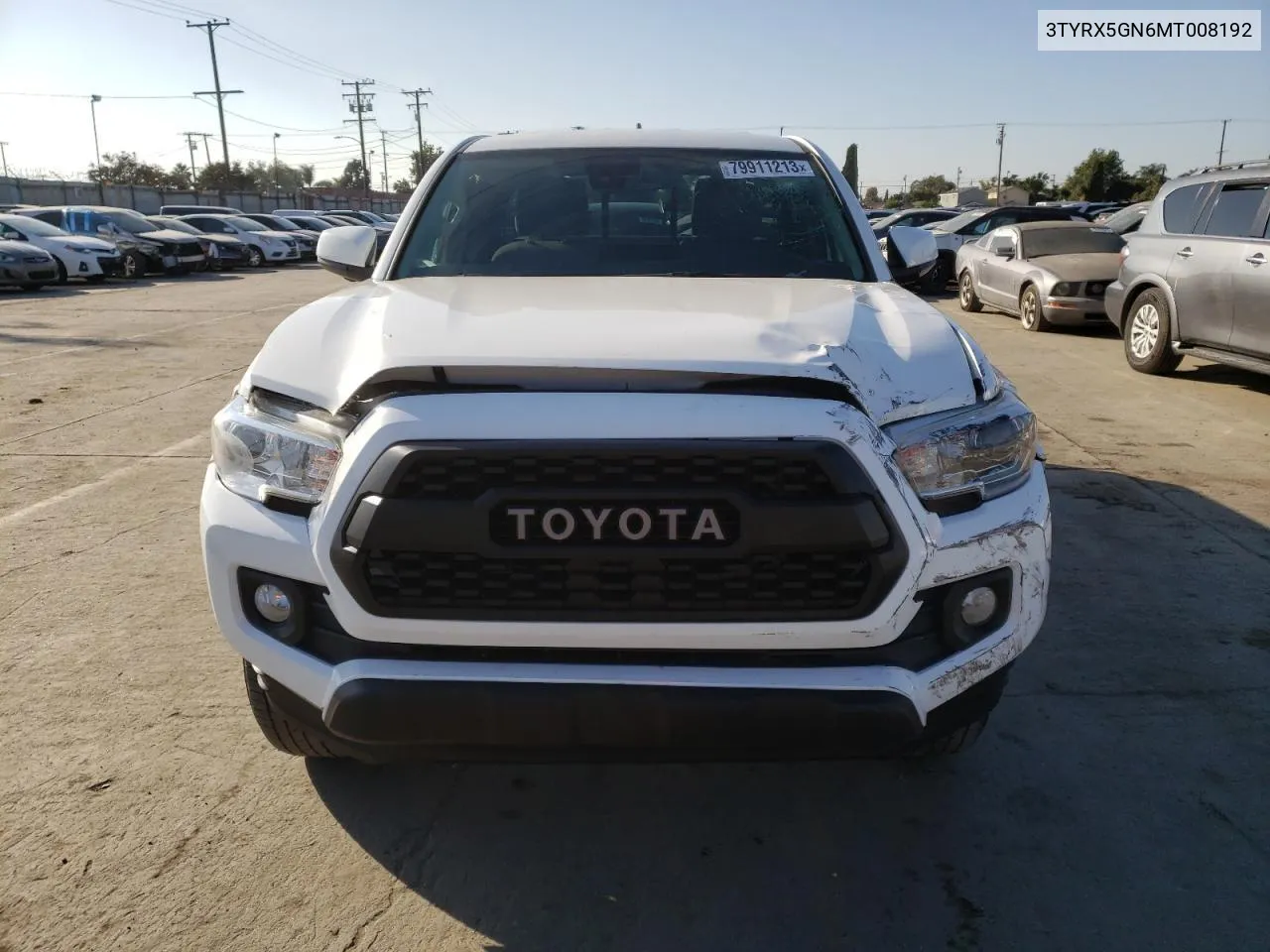 2021 Toyota Tacoma Access Cab VIN: 3TYRX5GN6MT008192 Lot: 66793234