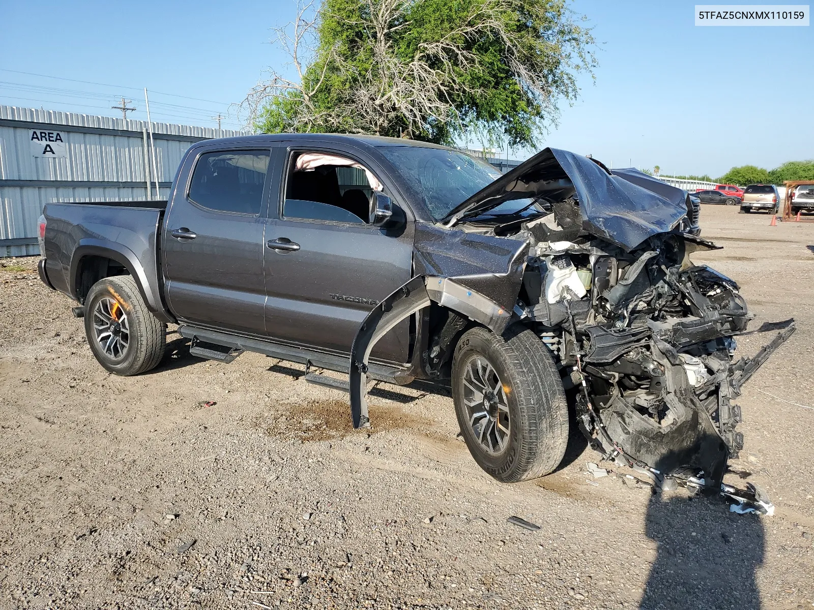 2021 Toyota Tacoma Double Cab VIN: 5TFAZ5CNXMX110159 Lot: 66806294