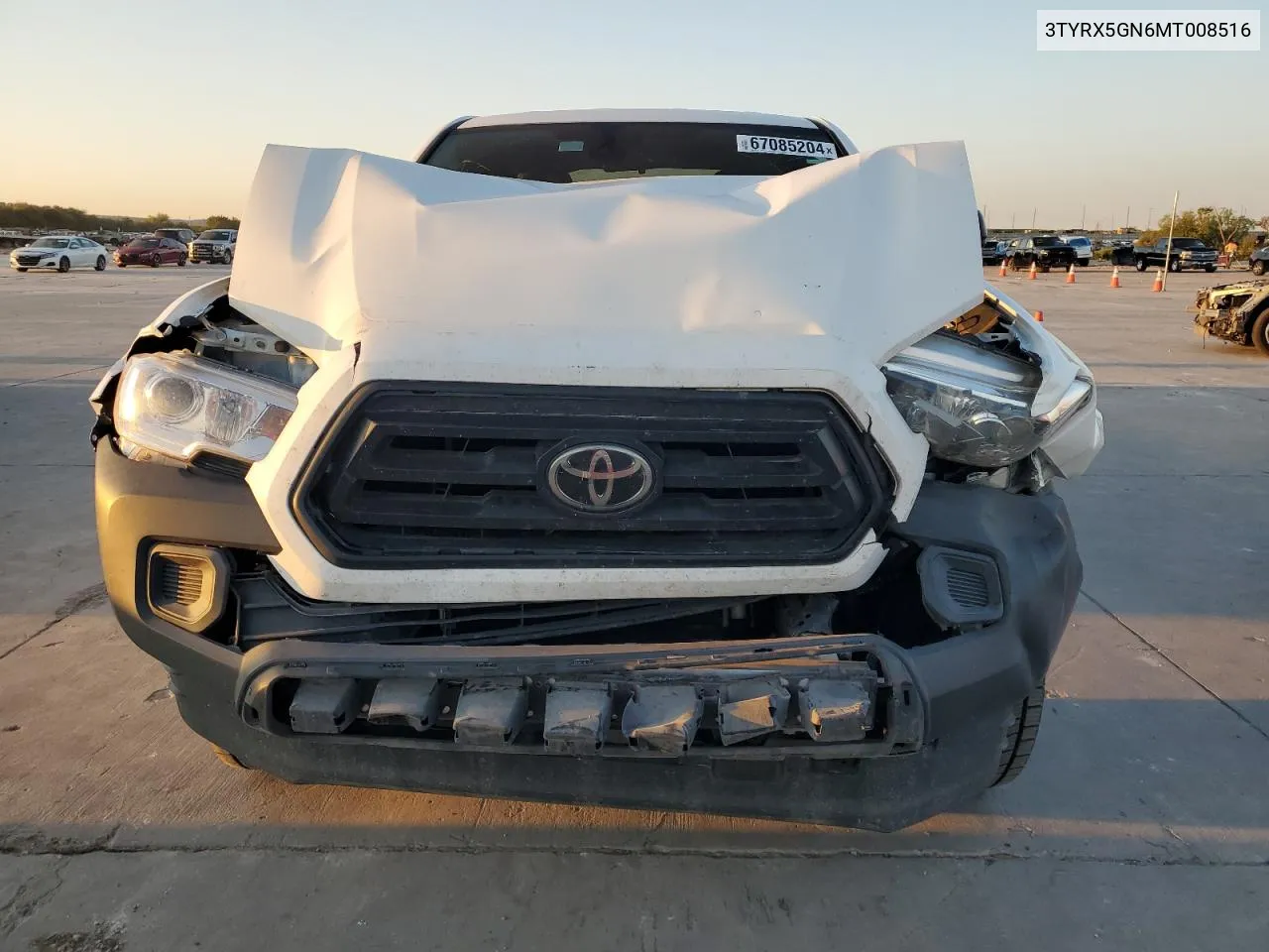 2021 Toyota Tacoma Access Cab VIN: 3TYRX5GN6MT008516 Lot: 67085204