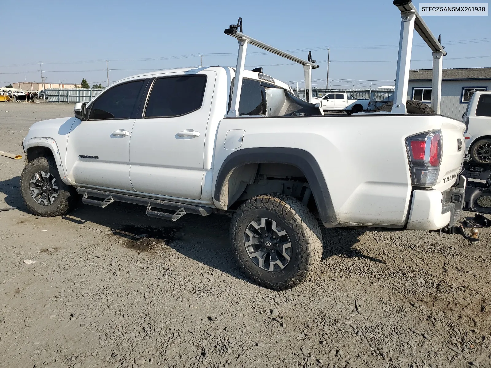 2021 Toyota Tacoma Double Cab VIN: 5TFCZ5AN5MX261938 Lot: 67488364